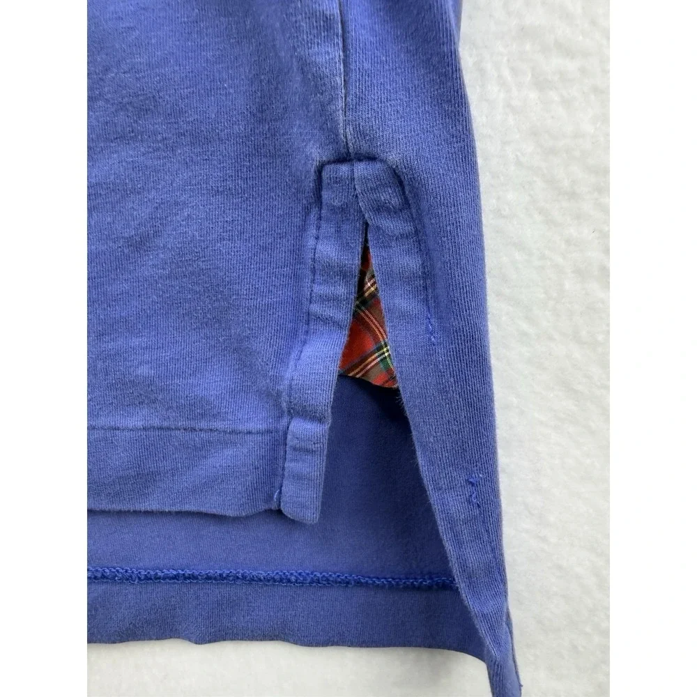 Polo Golf Ralph Lauren Shirt Mens‎ Extra Large Blue Stretch Lisle White Pony